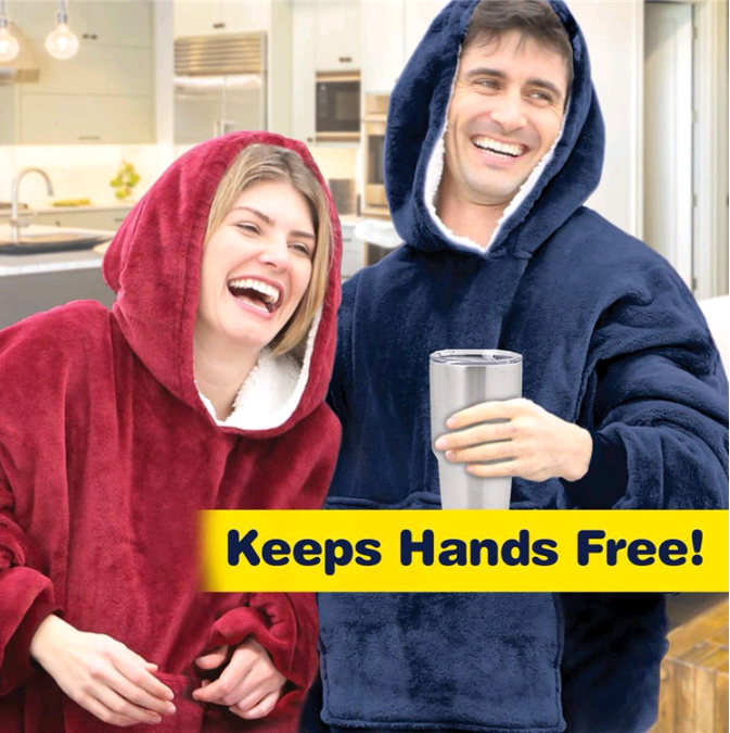 Cosy Hoodie™ | Grote Warme Fleece Trui