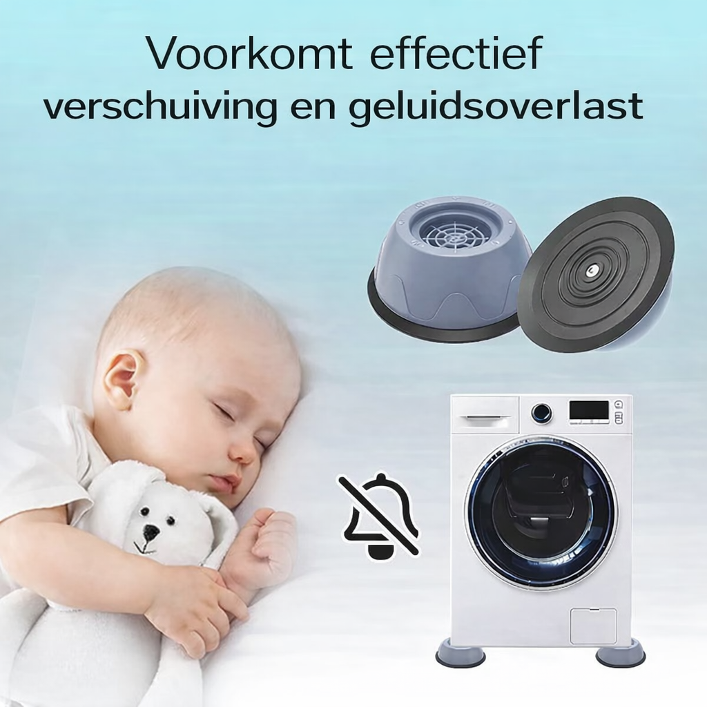 Stabily™ | Geluidsdempende Machine Pads