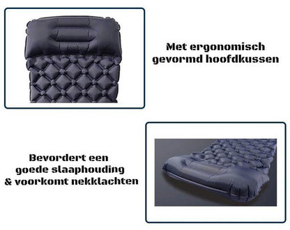 AirRest™ | Outdoor Matras met Ingebouwde Pomp