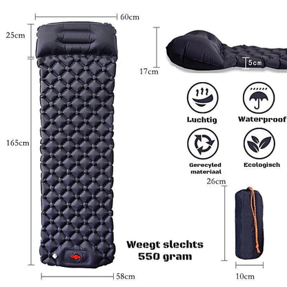 AirRest™ | Outdoor Matras met Ingebouwde Pomp